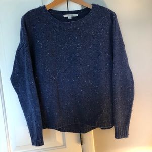 Boden Blue Marled wool crewneck sweater